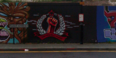 Image: More New Engalnd Quarter graffiti from Brighton